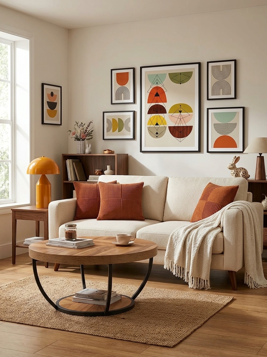 Mid-Century Couchtisch Wohnzimmer